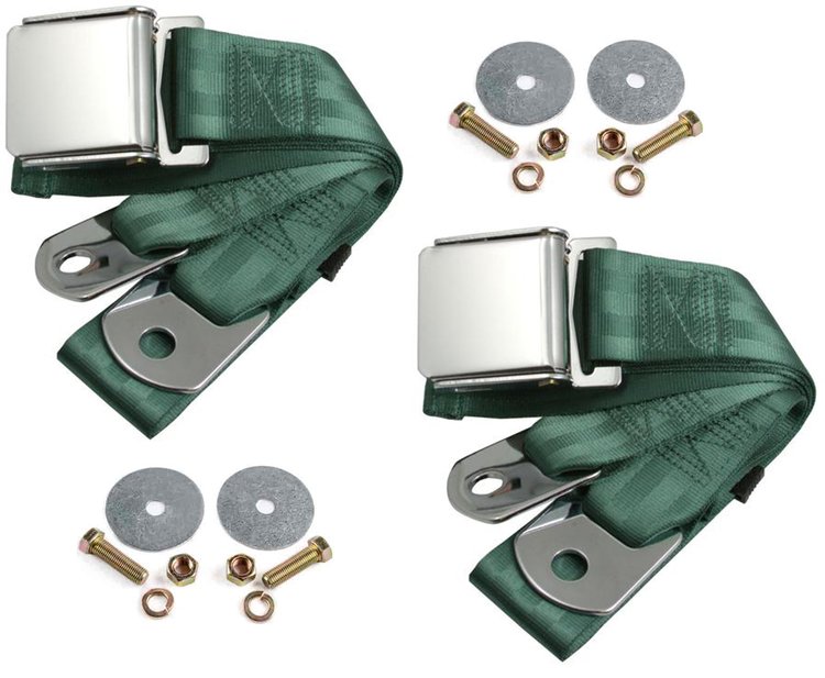 2-Point Aviation Lap Belt Kit