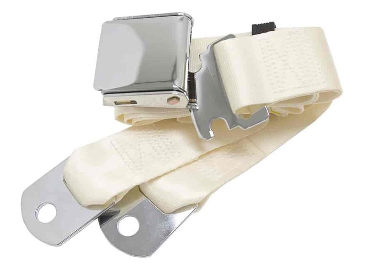 2-Point Aviation Lap Belt w/Hardware