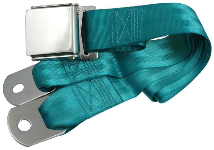 2-Point Aviation Lap Belt w/Hardware