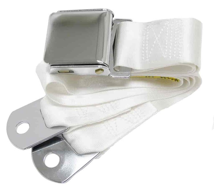 2-Point Aviation Lap Belt w/Hardware