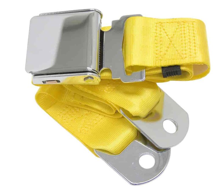 2-Point Aviation Lap Belt w/Hardware