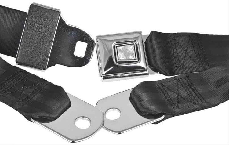 2-Point Push-Button Lap Belt