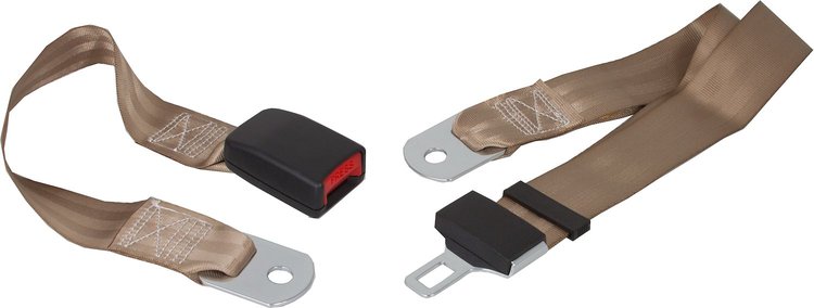 2-Point Push-Button Lap Belt