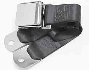 2-Point Lap Belt Color: Black