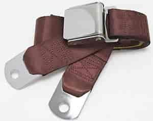 2 Point Lap Belt Color: Burgundy