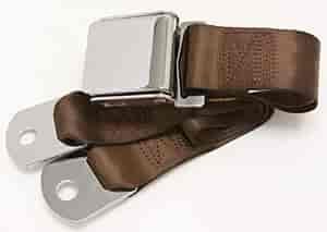 2 Point Lap Belt Color: Brown