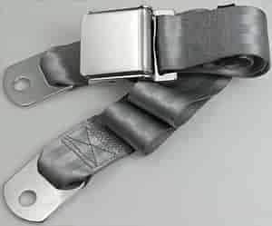 2 Point Lap Belt Color: Grey