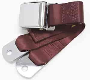 2 Point Lap Belt Color: Maroon