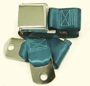 2 Point Lap Belt Color: Medium Turquoise