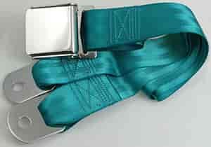 2 Point Lap Belt Color: Turquoise