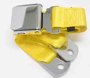 2 Point Lap Belt Color: Yellow
