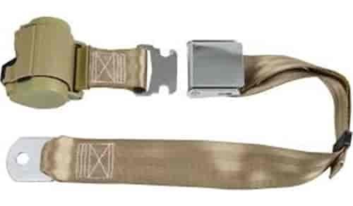 359-TAN Aviation Shoulder Belt , Front Seat, Tan