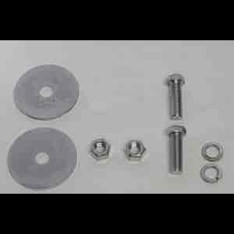 1 Passenger Lap Belt Hardware Kit 8 piece Grade 5 hardware kit for installing one lap belt.