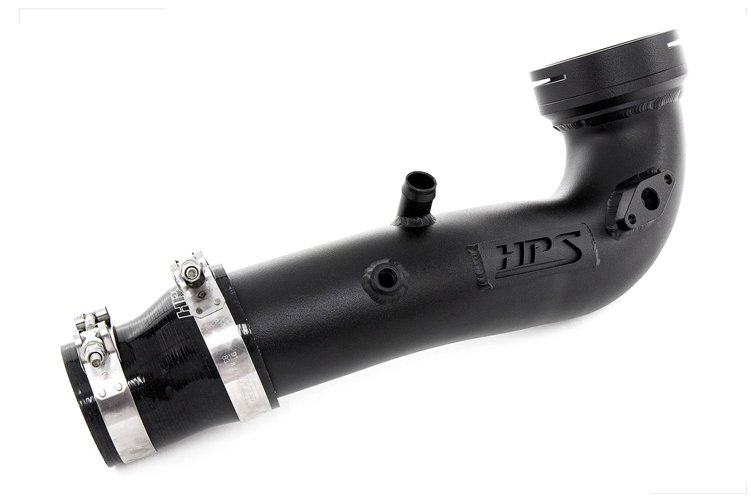 17-127WB Turbo Charge Pipe Kit, 3 in. Aluminum Cold Side Charge Pipe, High-Temp Reinforced Silicone Turbo Boots