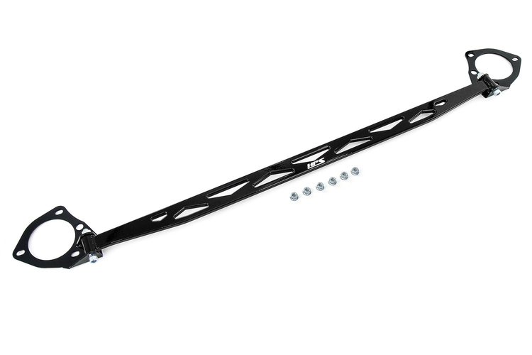 42-104GB Performance Front Strut Bar, Increase Rigidity, Reduce Chassis Flex, 3-Piece Bolt On Strut Bar