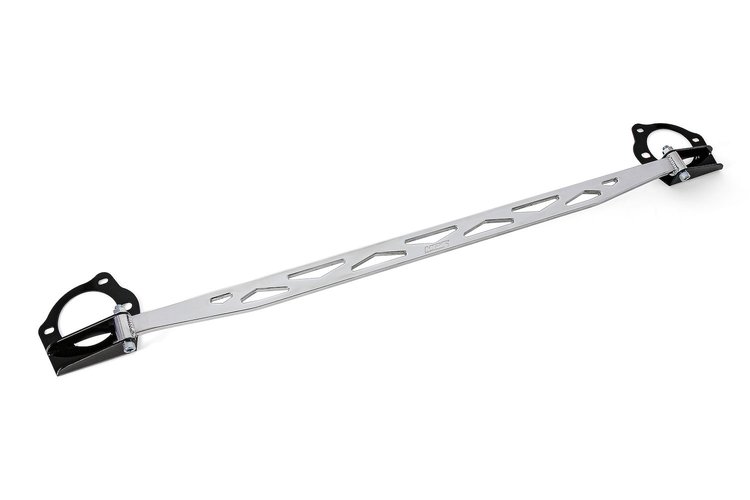 42-111P Performance Front Strut Bar, Increase Rigidity, Reduce Chassis Flex, 3-Piece Bolt On Strut Bar