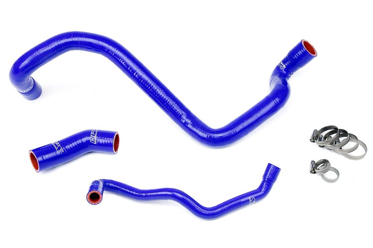 57-1004-BLUE Radiator Hose Kit, High-Temp 3-Ply Reinforced Silicone, Replace OEM Rubber Radiator Coolant Hoses