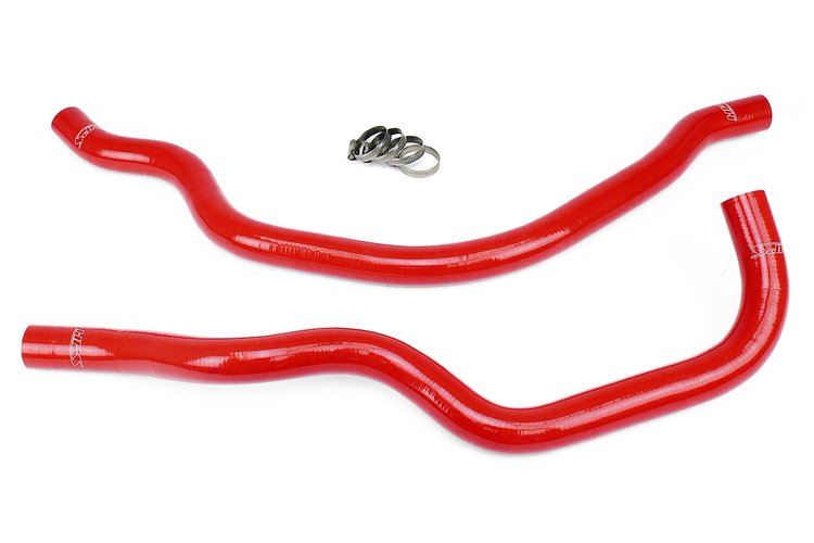 57-1024-RED Radiator Hose Kit, High-Temp 3-Ply Reinforced Silicone, Replace OEM Rubber Radiator Coolant Hoses