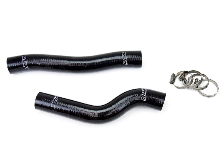 57-1026-BLK Radiator Hose Kit, High-Temp 3-Ply Reinforced Silicone, Replace OEM Rubber Radiator Coolant Hoses