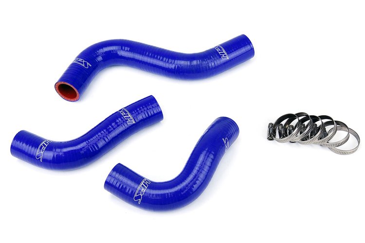 57-1029-BLUE Radiator Hose Kit, High-Temp 3-Ply Reinforced Silicone, Replace OEM Rubber Radiator Coolant Hoses