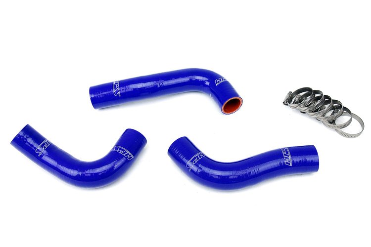 57-1030-BLUE Radiator Hose Kit, High-Temp 3-Ply Reinforced Silicone, Replace OEM Rubber Radiator Coolant Hoses