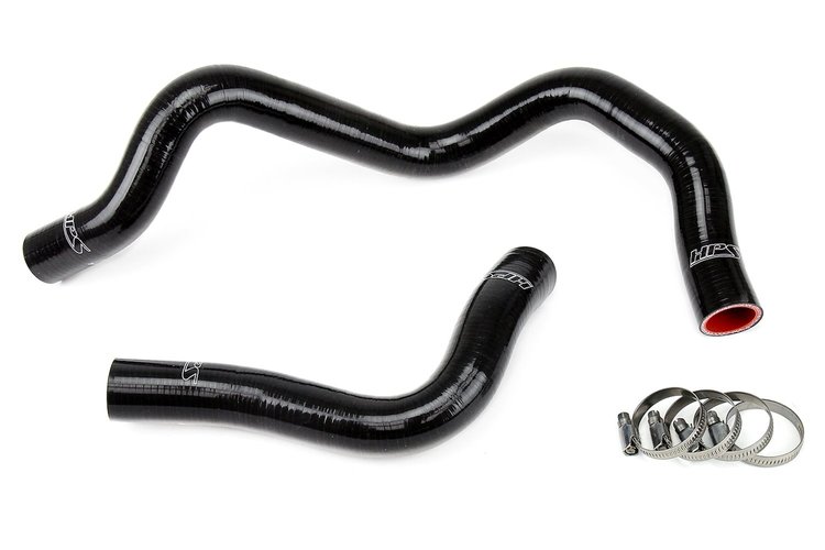 57-1031-BLK Radiator Hose Kit, High-Temp 3-Ply Reinforced Silicone, Replace OEM Rubber Radiator Coolant Hoses