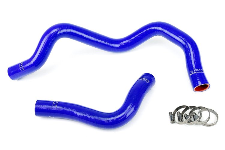 57-1031-BLUE Radiator Hose Kit, High-Temp 3-Ply Reinforced Silicone, Replace OEM Rubber Radiator Coolant Hoses