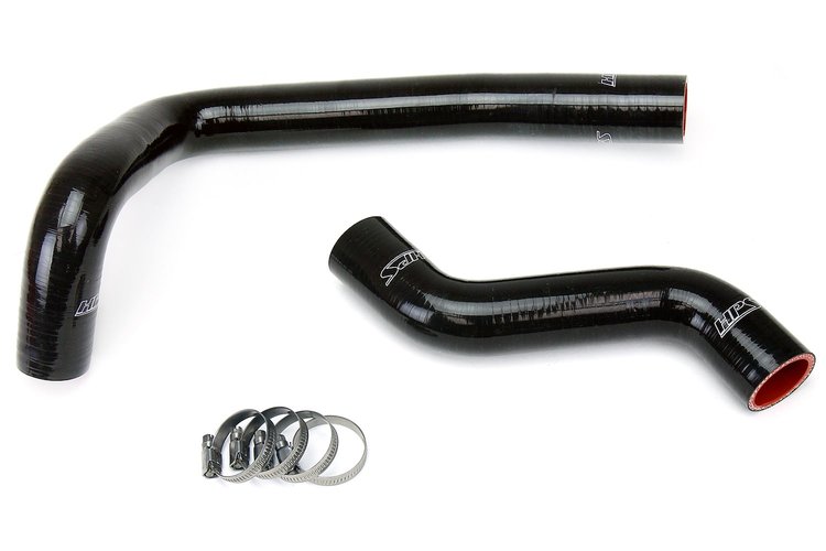 57-1035-BLK Radiator Hose Kit, High-Temp 3-Ply Reinforced Silicone, Replace OEM Rubber Radiator Coolant Hoses