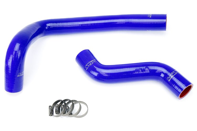 57-1035-BLUE Radiator Hose Kit, High-Temp 3-Ply Reinforced Silicone, Replace OEM Rubber Radiator Coolant Hoses