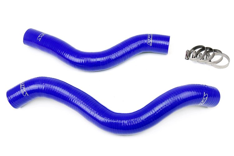 57-1038-BLUE Radiator Hose Kit, High-Temp 3-Ply Reinforced Silicone, Replace OEM Rubber Radiator Coolant Hoses