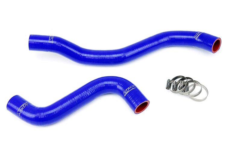 57-1039-BLUE Radiator Hose Kit, High-Temp 3-Ply Reinforced Silicone, Replace OEM Rubber Radiator Coolant Hoses