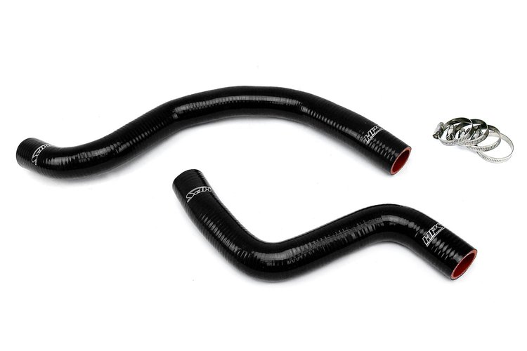 57-1040-BLK Radiator Hose Kit, High-Temp 3-Ply Reinforced Silicone, Replace OEM Rubber Radiator Coolant Hoses