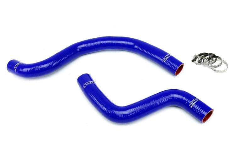 57-1040-BLUE Radiator Hose Kit, High-Temp 3-Ply Reinforced Silicone, Replace OEM Rubber Radiator Coolant Hoses