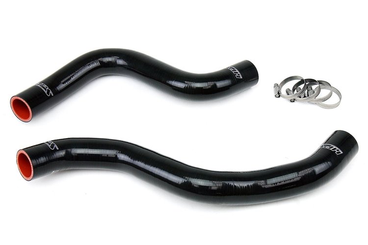 57-1042-BLK Radiator Hose Kit, High-Temp 3-Ply Reinforced Silicone, Replace OEM Rubber Radiator Coolant Hoses