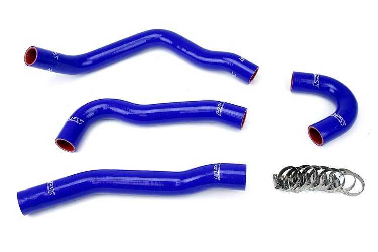 57-1043-BLUE Radiator Hose Kit, High-Temp 3-Ply Reinforced Silicone, Replace OEM Rubber Radiator Coolant Hoses