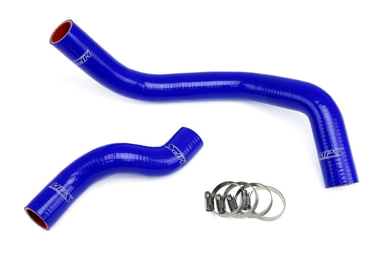 57-1045-BLUE Radiator Hose Kit, High-Temp 3-Ply Reinforced Silicone, Replace OEM Rubber Radiator Coolant Hoses