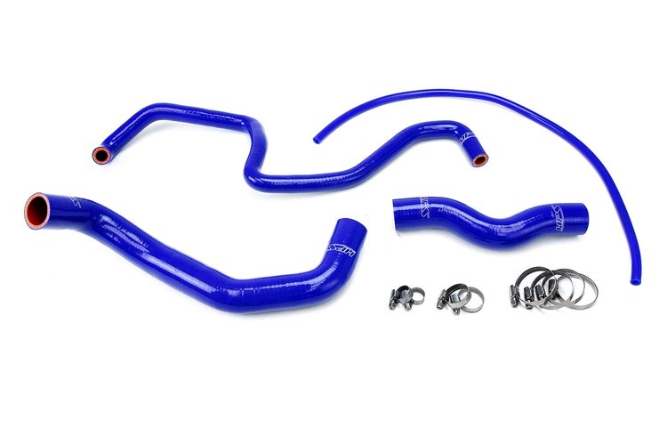 57-1048-BLUE Radiator Hose Kit, High-Temp 3-Ply Reinforced Silicone, Replace OEM Rubber Radiator Coolant Hoses