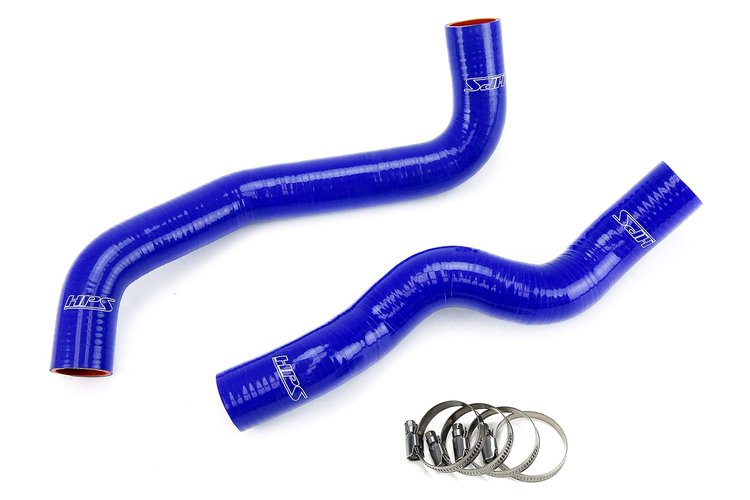 57-1049-BLUE Radiator Hose Kit, High-Temp 3-Ply Reinforced Silicone, Replace OEM Rubber Radiator Coolant Hoses