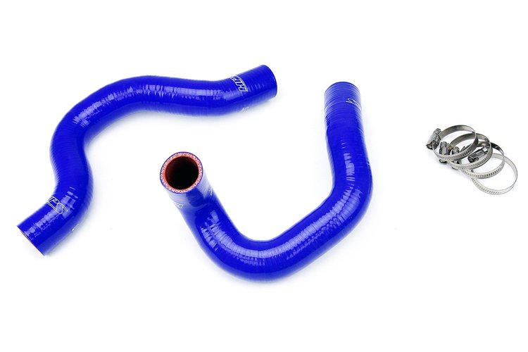 57-1056-BLUE Radiator Hose Kit, High-Temp 3-Ply Reinforced Silicone, Replace OEM Rubber Radiator Coolant Hoses