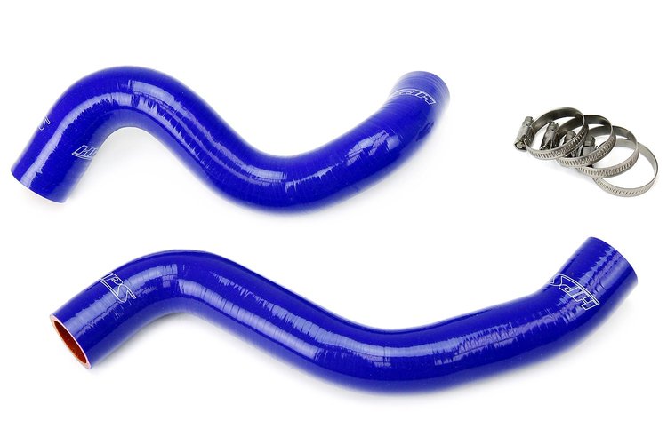 57-1058-BLUE Radiator Hose Kit, High-Temp 3-Ply Reinforced Silicone, Replace OEM Rubber Radiator Coolant Hoses