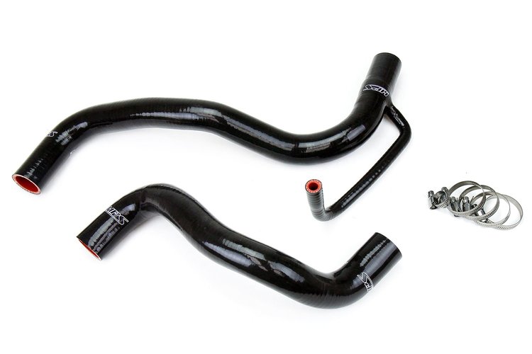 57-1060-BLK Radiator Hose Kit, High-Temp 3-Ply Reinforced Silicone, Replace OEM Rubber Radiator Coolant Hoses