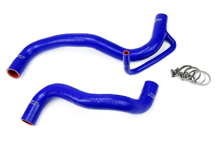 57-1060-BLUE Radiator Hose Kit, High-Temp 3-Ply Reinforced Silicone, Replace OEM Rubber Radiator Coolant Hoses