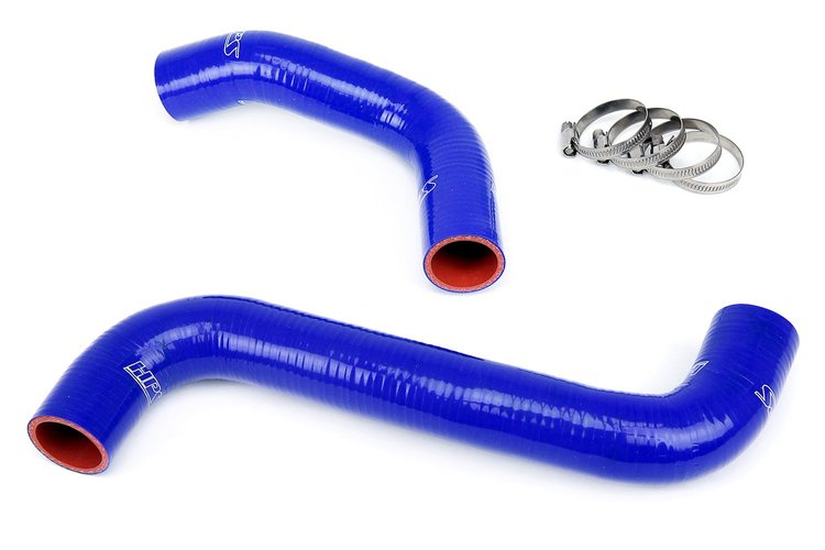57-1064-BLUE Radiator Hose Kit, High-Temp 3-Ply Reinforced Silicone, Replace OEM Rubber Radiator Coolant Hoses