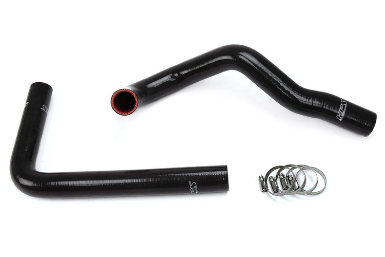 57-1067-BLK Radiator Hose Kit, High-Temp 3-Ply Reinforced Silicone, Replace OEM Rubber Radiator Coolant Hoses