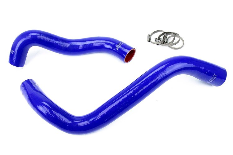 57-1074-BLUE Radiator Hose Kit, High-Temp 3-Ply Reinforced Silicone, Replace OEM Rubber Radiator Coolant Hoses