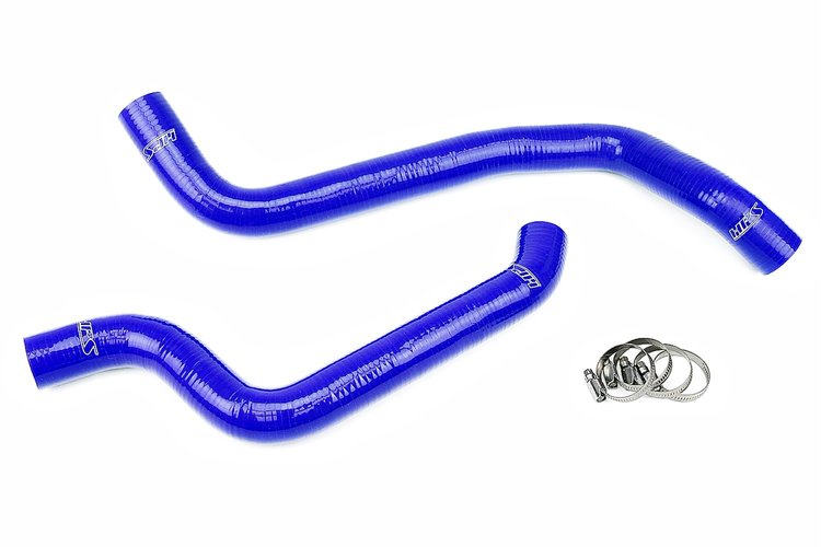 57-1079-BLUE Radiator Hose Kit, High-Temp 3-Ply Reinforced Silicone, Replace OEM Rubber Radiator Coolant Hoses