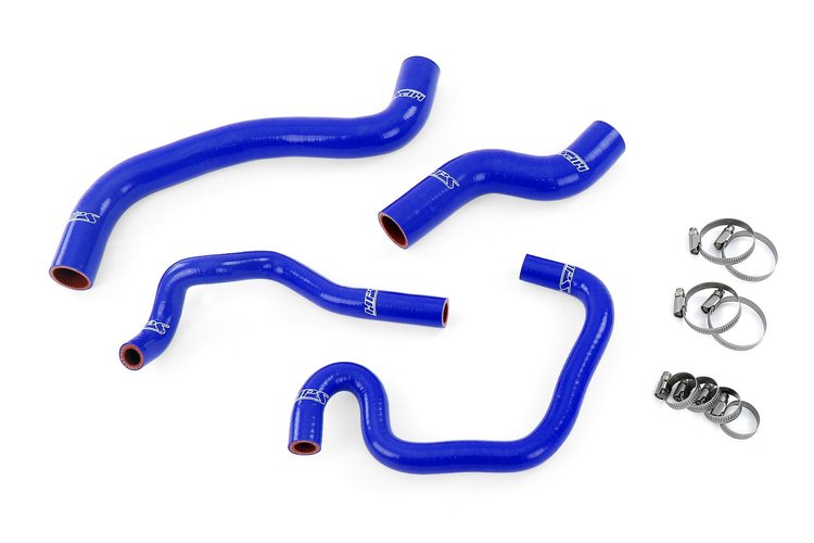 57-1080-BLUE Coolant Hose Kit, 3-Ply Reinforced Silicone, Replaces Rubber Radiator & Heater Coolant Hoses