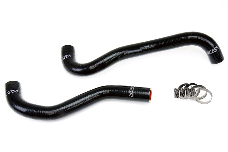 57-1199-BLK Radiator Hose Kit, High-Temp 3-Ply Reinforced Silicone, Replace OEM Rubber Radiator Coolant Hoses