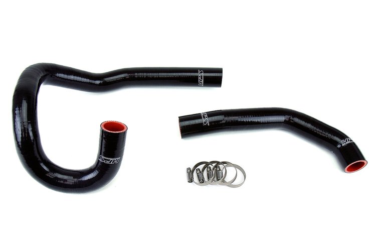 57-1205-BLK Radiator Hose Kit, High-Temp 3-Ply Reinforced Silicone, Replace OEM Rubber Radiator Coolant Hoses
