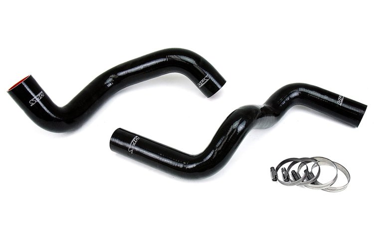 57-1210-BLK Radiator Hose Kit, High-Temp 3-Ply Reinforced Silicone, Replace OEM Rubber Radiator Coolant Hoses